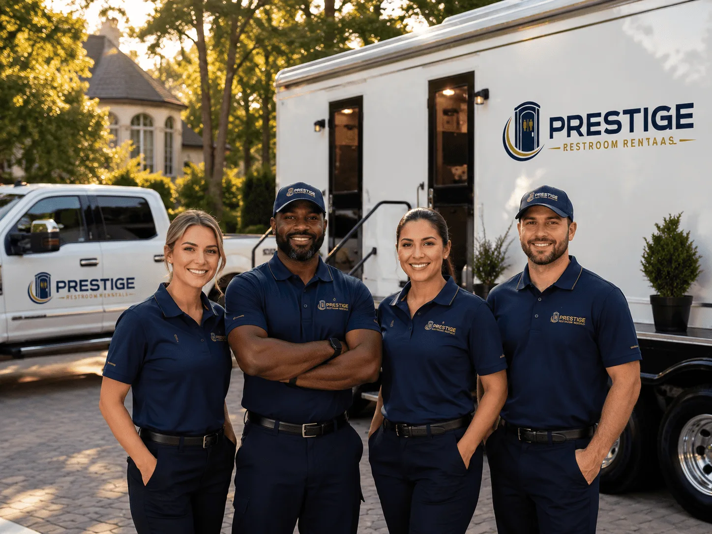 Trusted Luxury Portable Restrooms company in Doylestown, OH